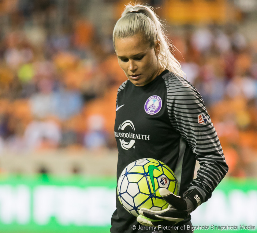 Canon EOS 7D Mark II + Sigma 100-300mm f/4 sample photo. Houston dash vs orlando pride here at bbva compass stadium in houston texas may 20, 2016 photography