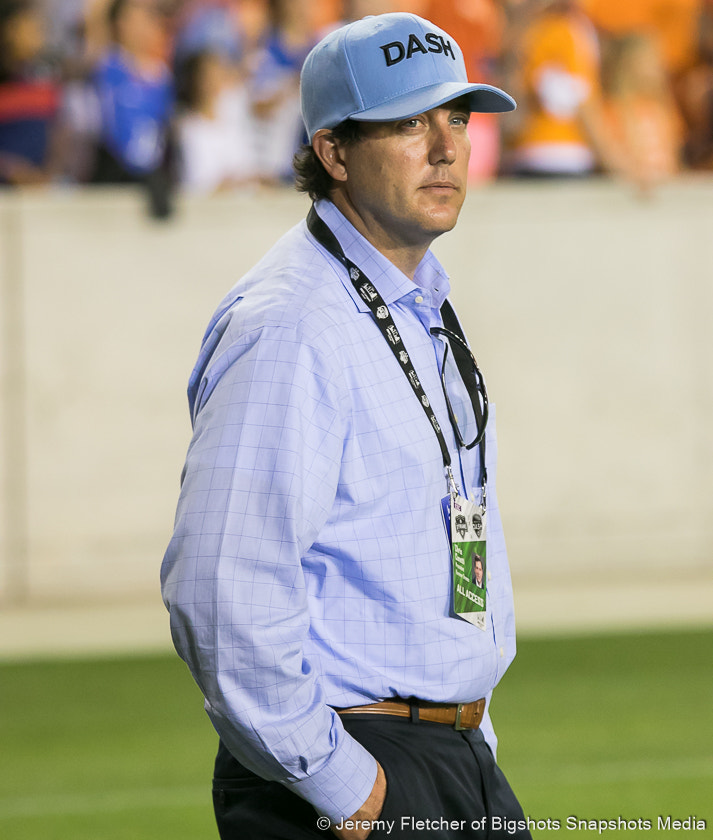 Canon EOS 7D Mark II + Sigma 100-300mm f/4 sample photo. Houston dash vs orlando pride here at bbva compass stadium in houston texas may 20, 2016 photography