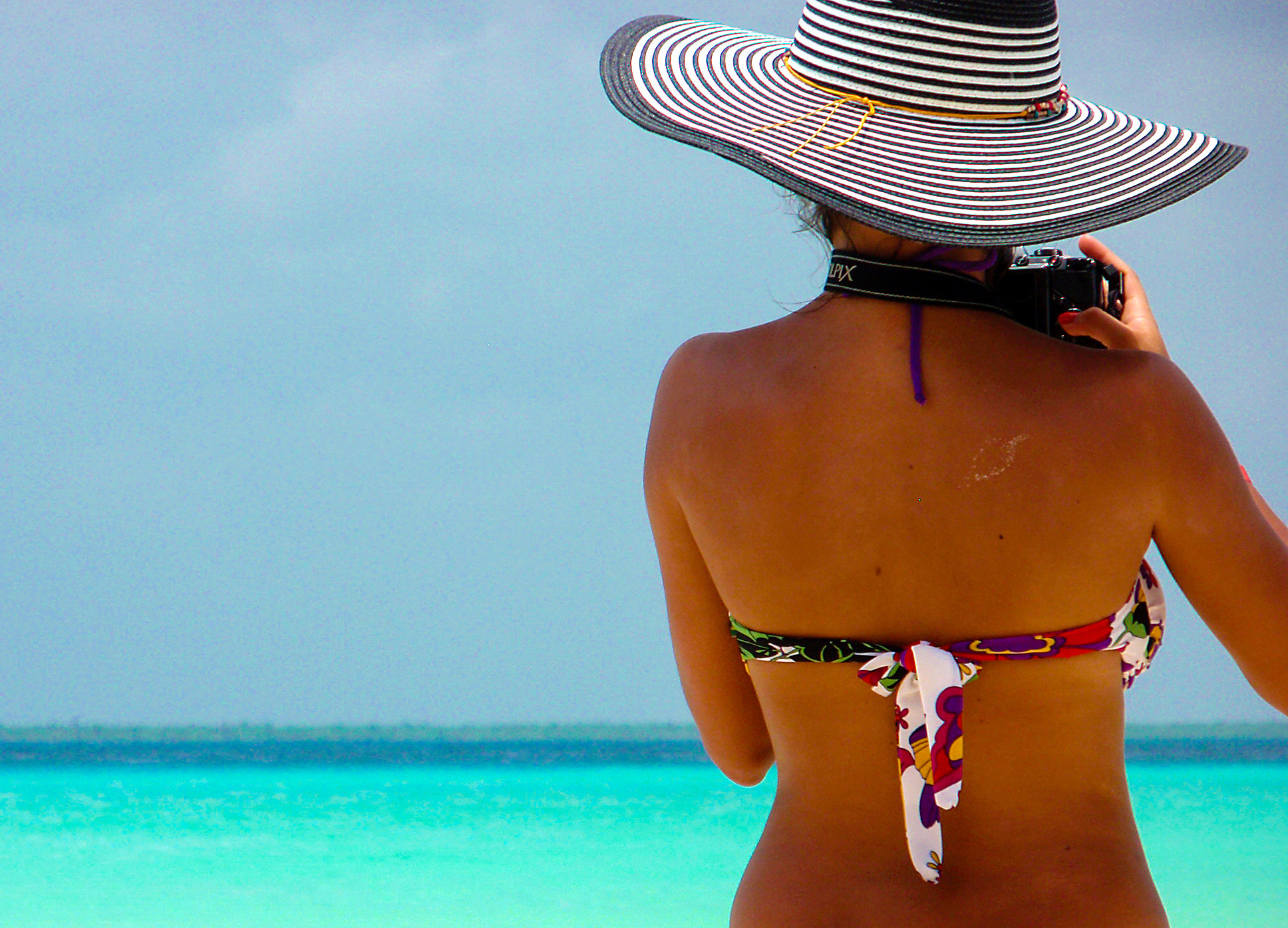 Olympus u9000,S9000 sample photo. Isla mujeres, mexico photography