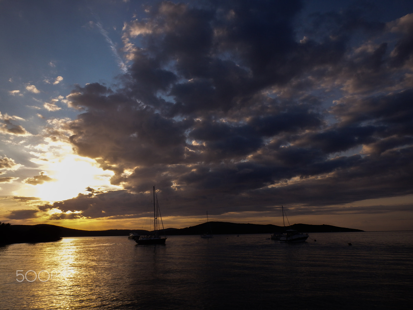 Olympus TG-830 sample photo. Sunset over the dugi otok photography