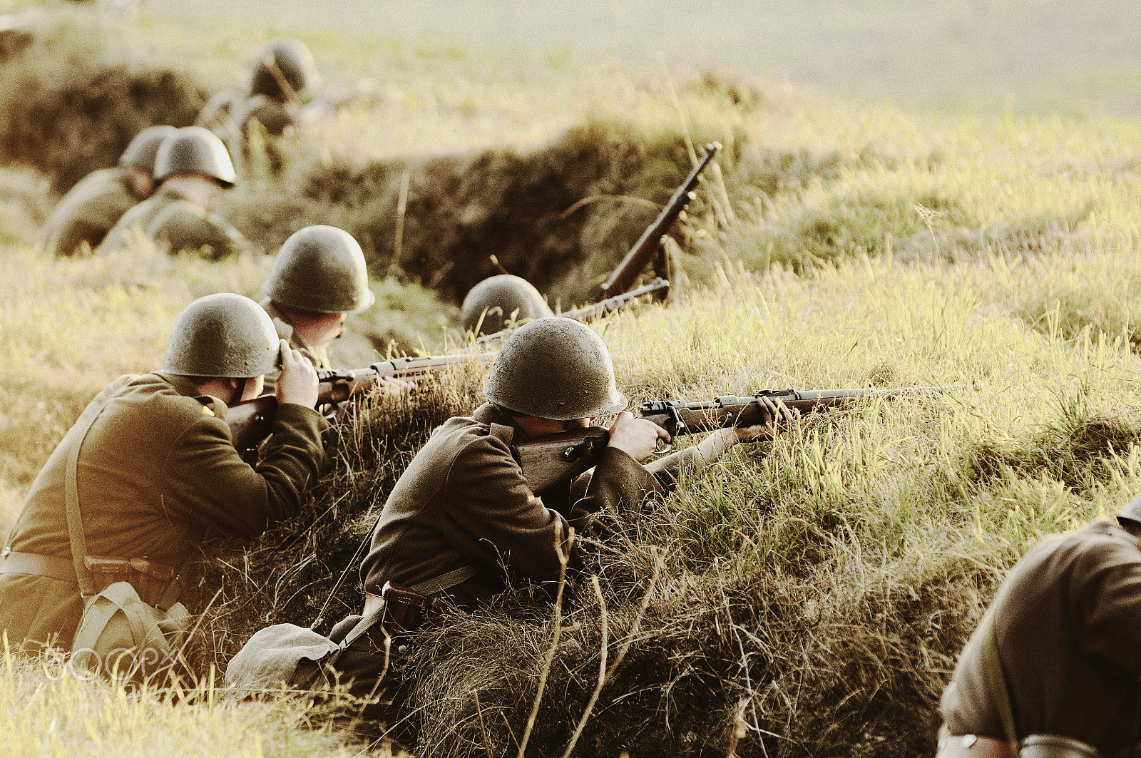 Sigma 70-200mm F2.8 EX DG Macro HSM II sample photo. Staging of the battle 1939 photography
