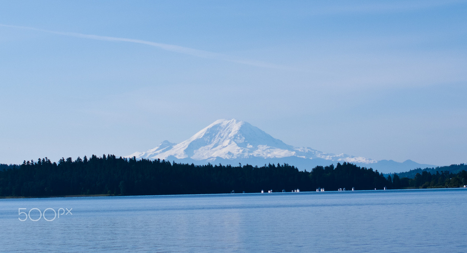 Nikon D3300 + Sigma 50mm F1.4 EX DG HSM sample photo. Mt. rainier playing peekaboo photography