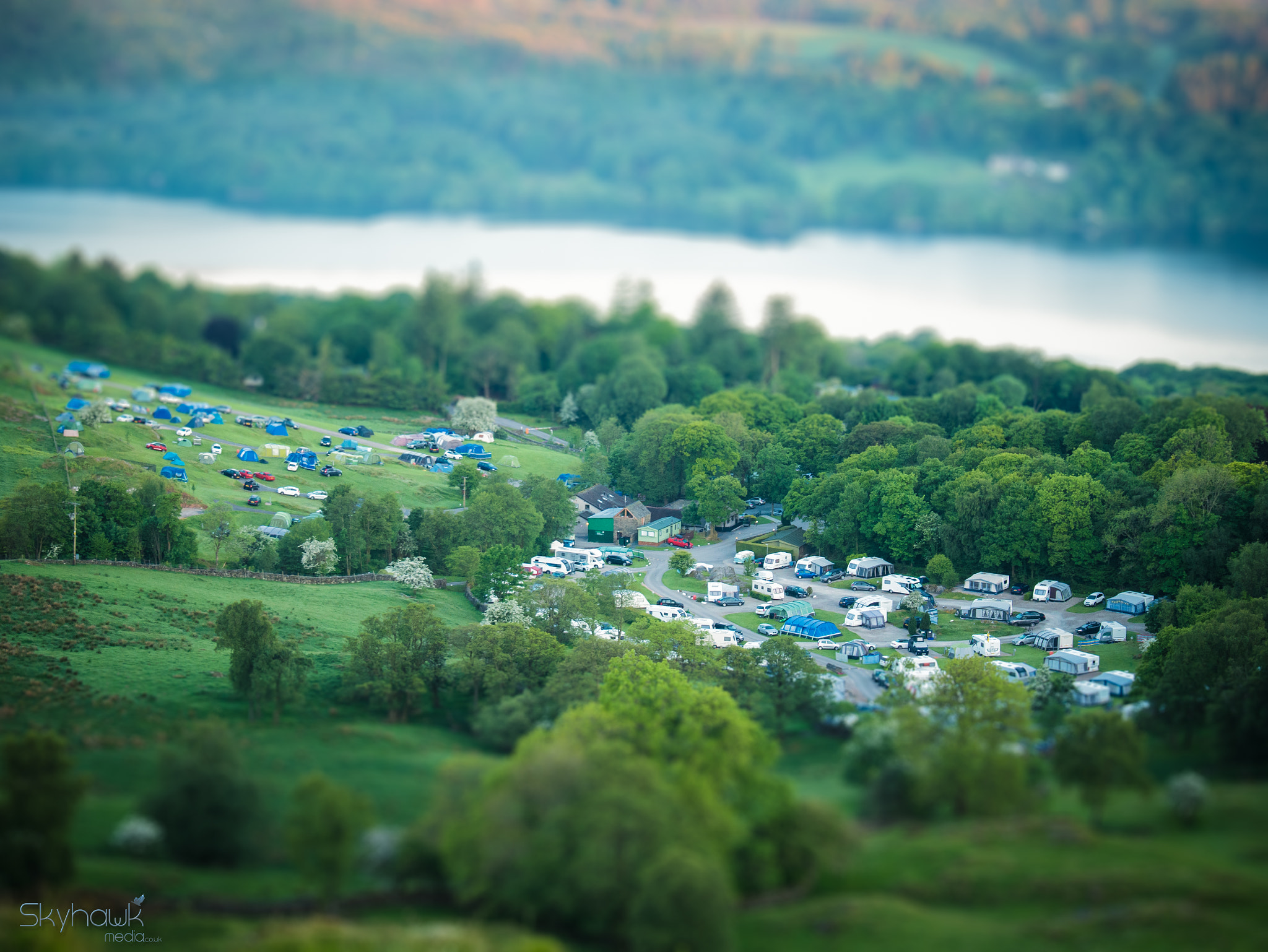 Panasonic Leica DG Macro-Elmarit 45mm F2.8 ASPH OIS sample photo. Campsite toytown photography