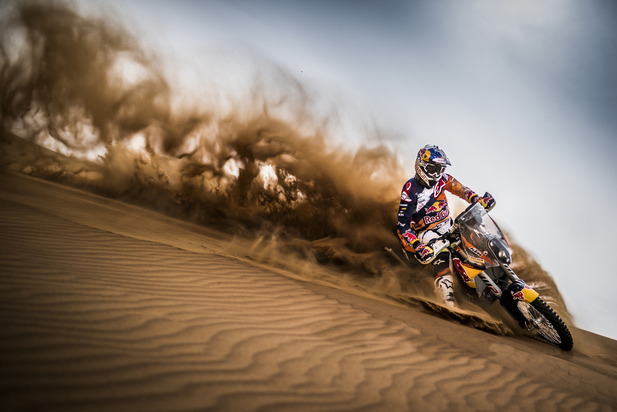 Sigma 35mm F1.4 DG HSM Art sample photo. Toby price stirs up some sand photography