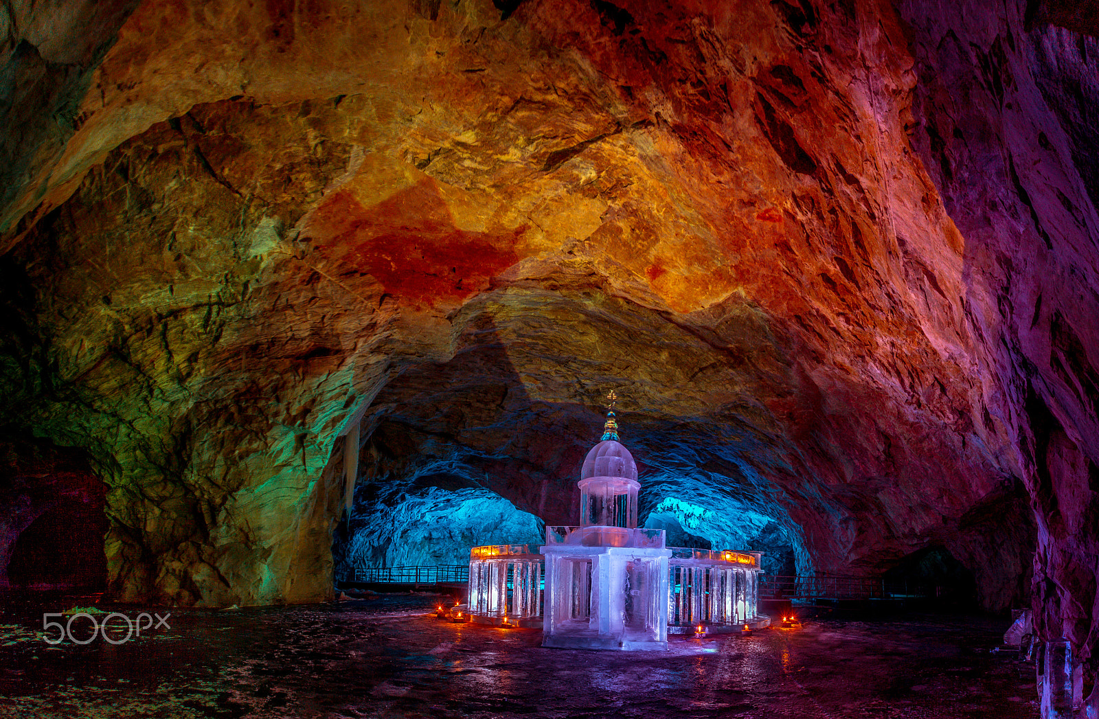 Canon EF 16-35mm F2.8L USM sample photo. Ice underground temple photography