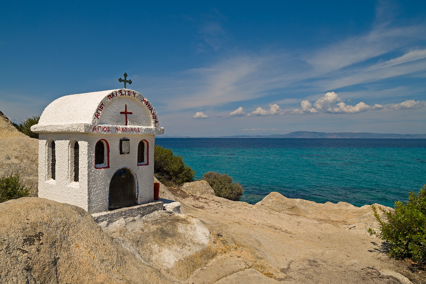 Pentax K20D sample photo. Chalkidiki photography