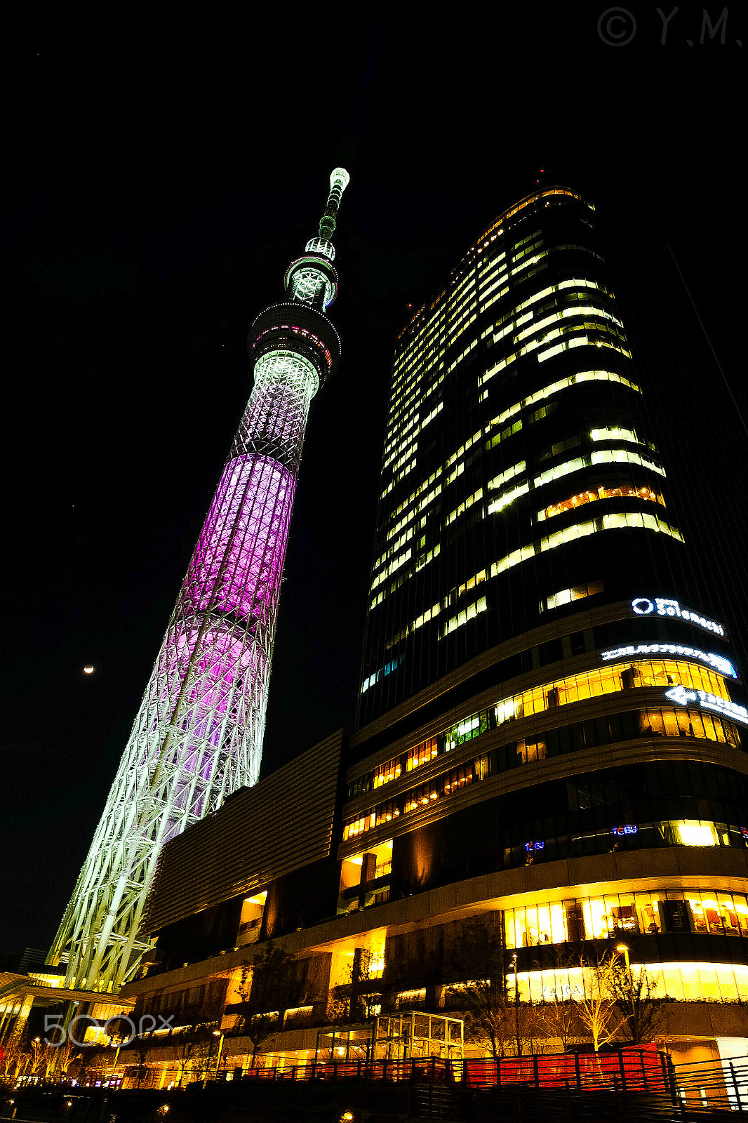 Fujifilm X-M1 + Fujifilm XF 14mm F2.8 R sample photo. Tokyo skytree photography