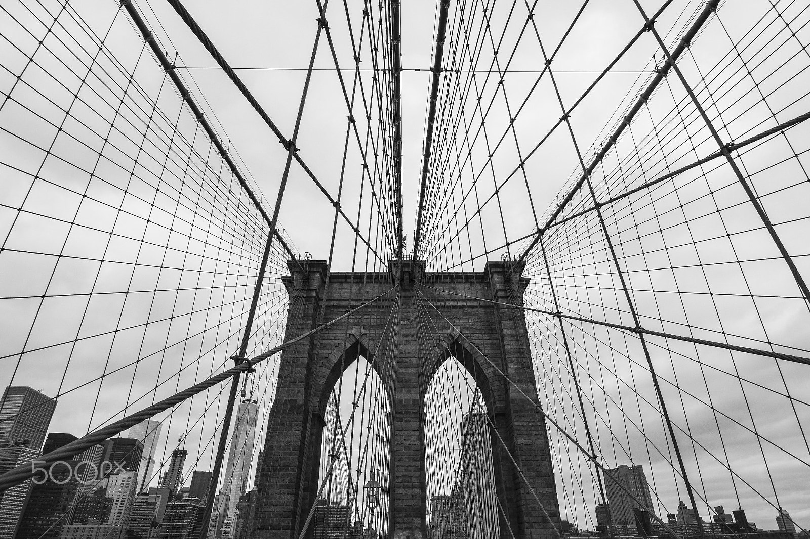 Tokina AT-X 12-28mm F4 Pro DX sample photo. Brooklyn bridge photography