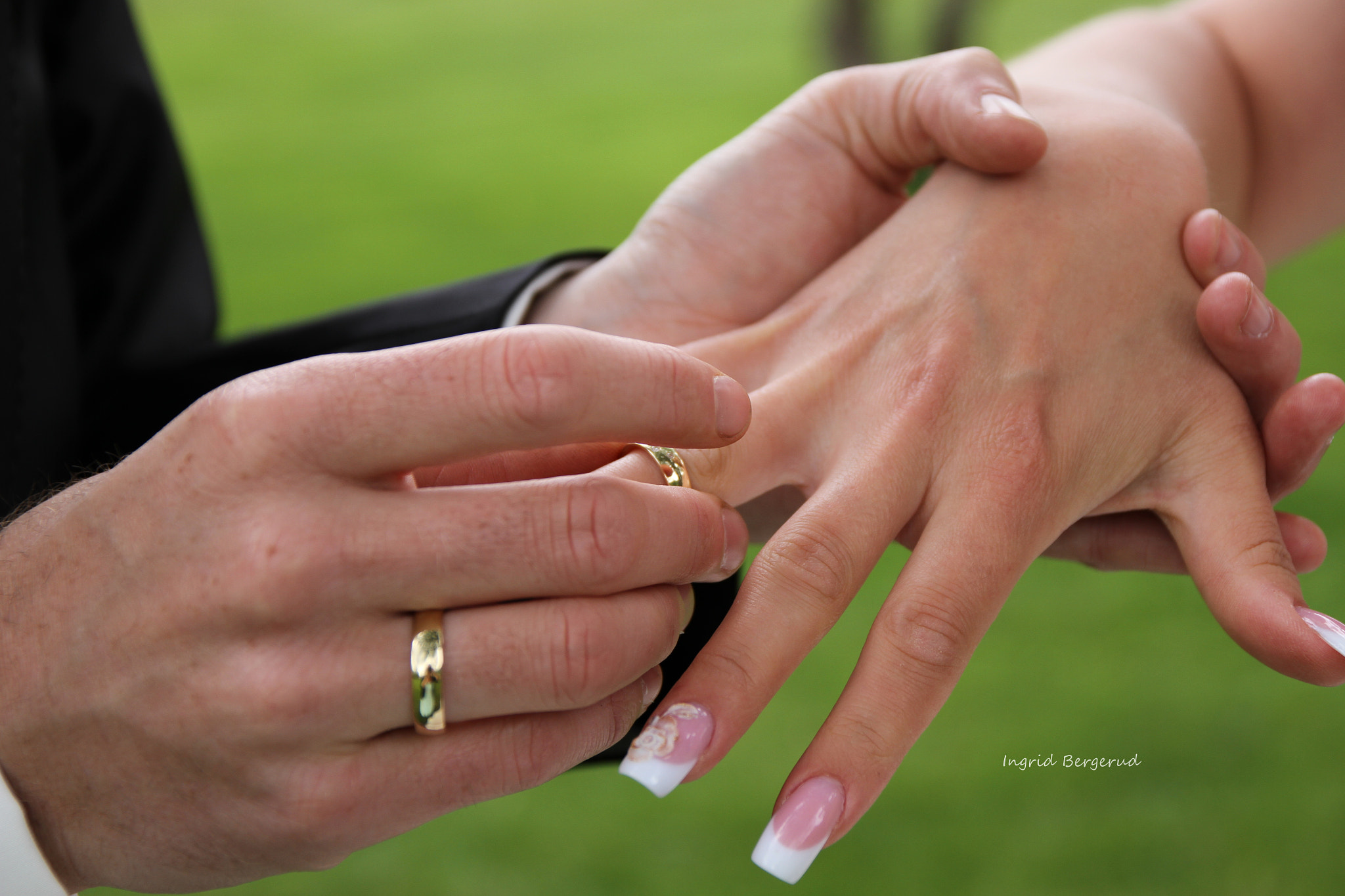 Canon EOS 7D + Sigma 17-70mm F2.8-4 DC Macro OS HSM sample photo. Wedding rings photography