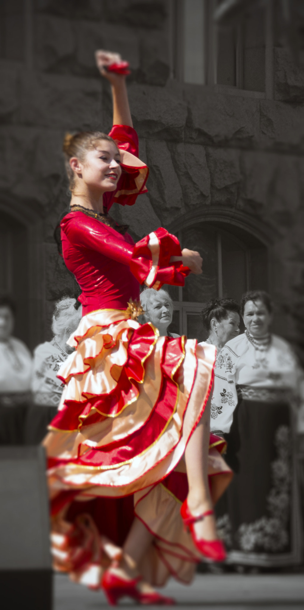 Sony SLT-A37 sample photo. Flamenco photography