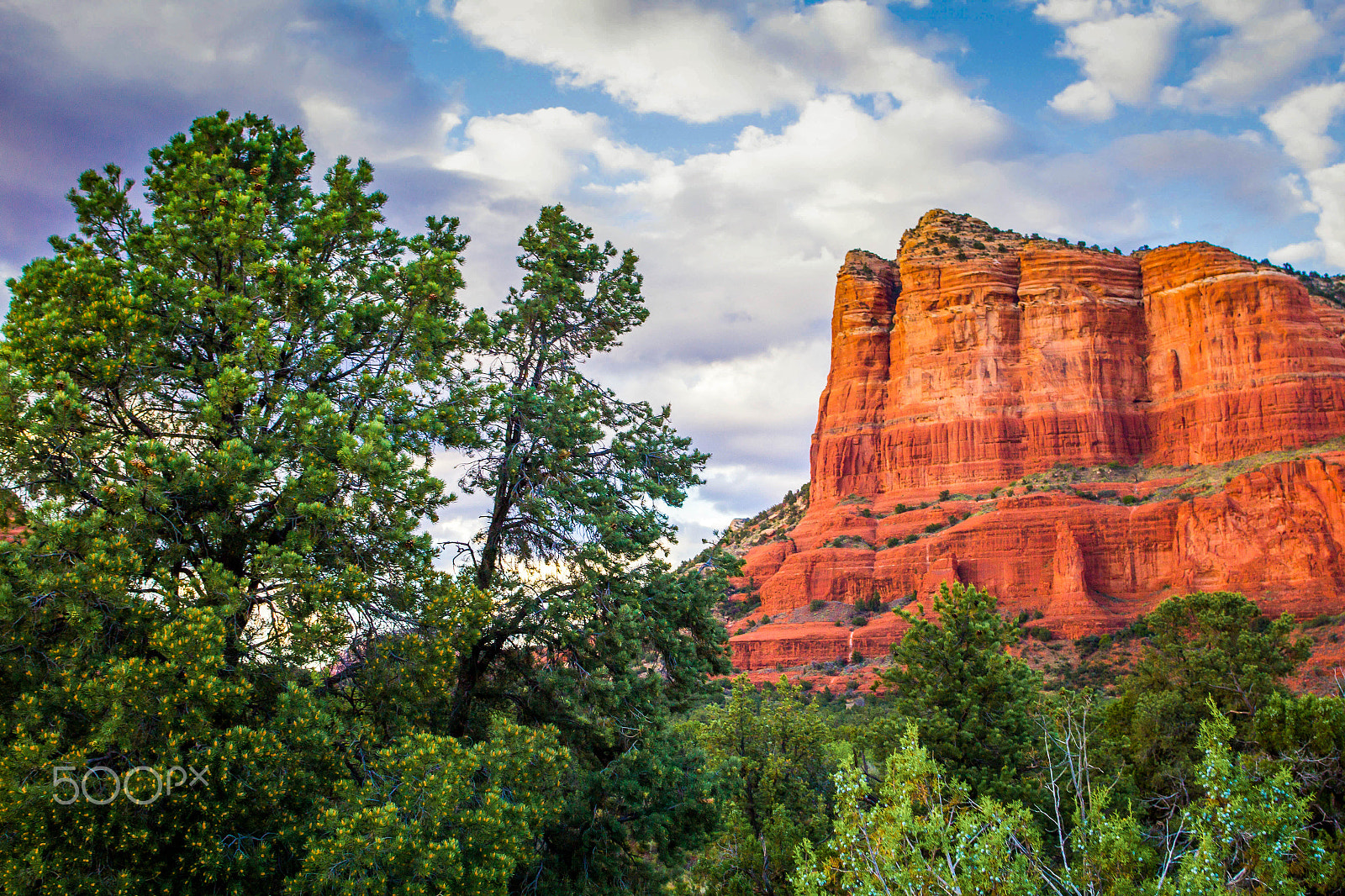 EF28-70mm f/2.8L USM sample photo. Sedona rock photography