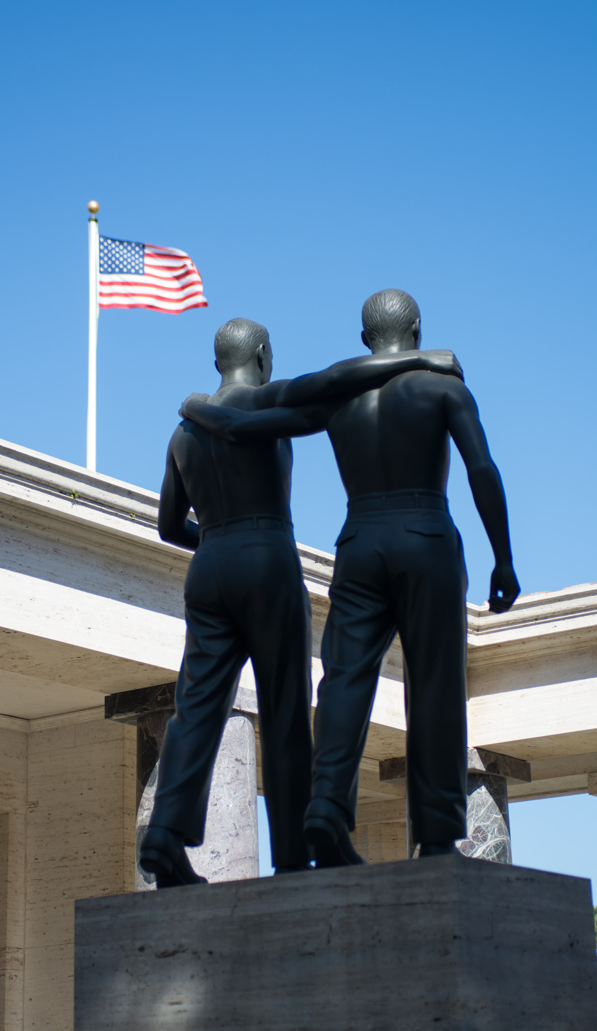 Nikon D7100 + Sigma 24-70mm F2.8 EX DG Macro sample photo. American cemetery, nettuno roma photography