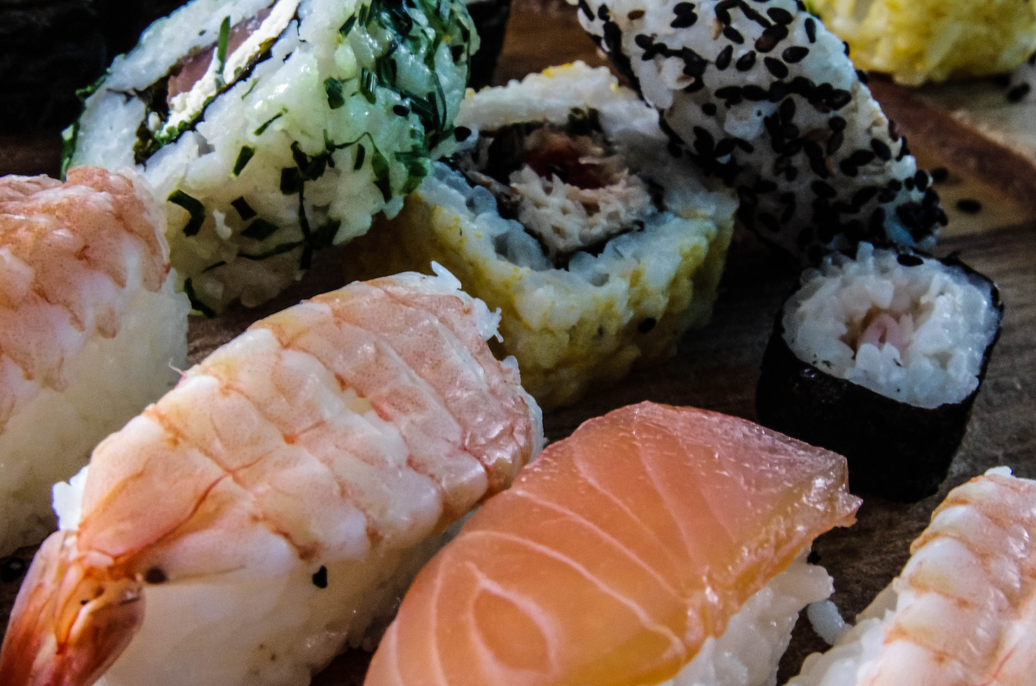 Sigma 17-50mm F2.8 EX DC HSM sample photo. Sushi photography