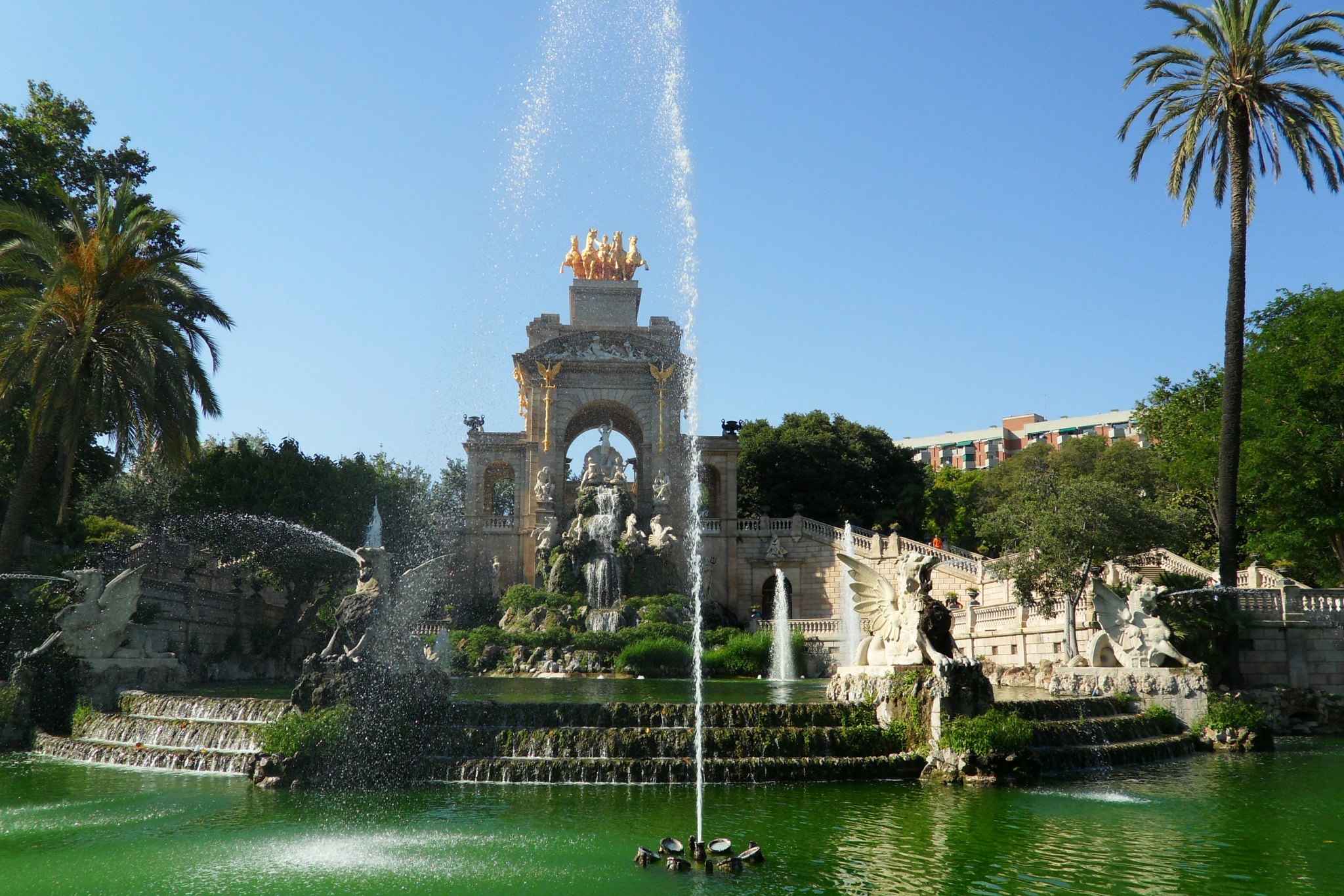 Samsung ST500 /  ST510 / VLUU ST500 /  TL220 sample photo. Fountain photography