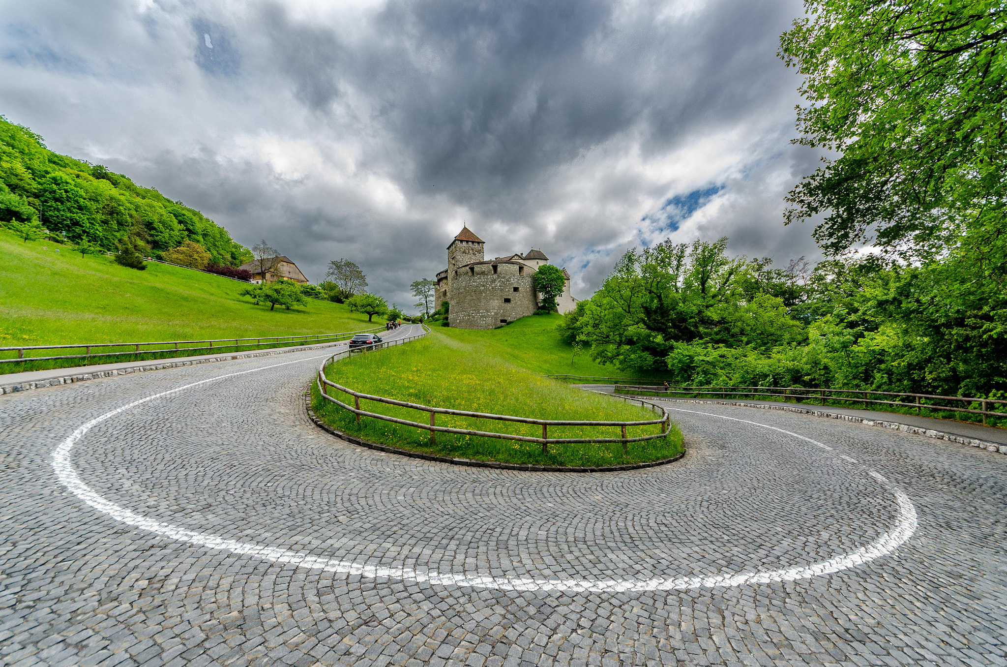 Sigma 8-16mm F4.5-5.6 DC HSM sample photo. Castle liechtenstein photography
