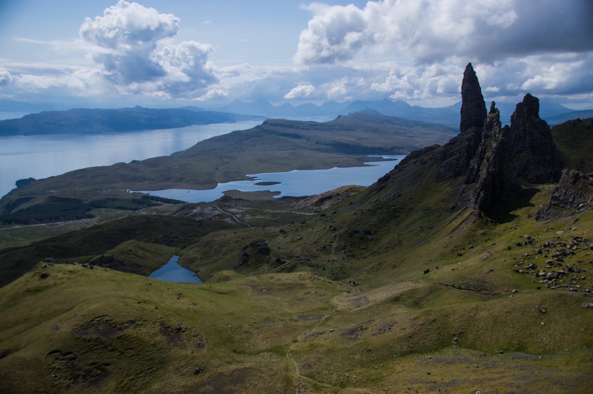 Pentax K-3 II + Sigma 18-250mm F3.5-6.3 DC Macro OS HSM sample photo. The old man of storr photography