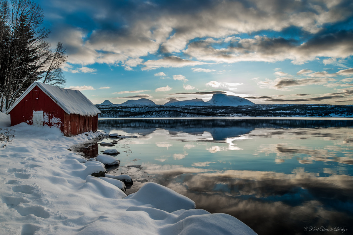 Samyang 14mm F2.8 ED AS IF UMC sample photo. Winter sunset photography