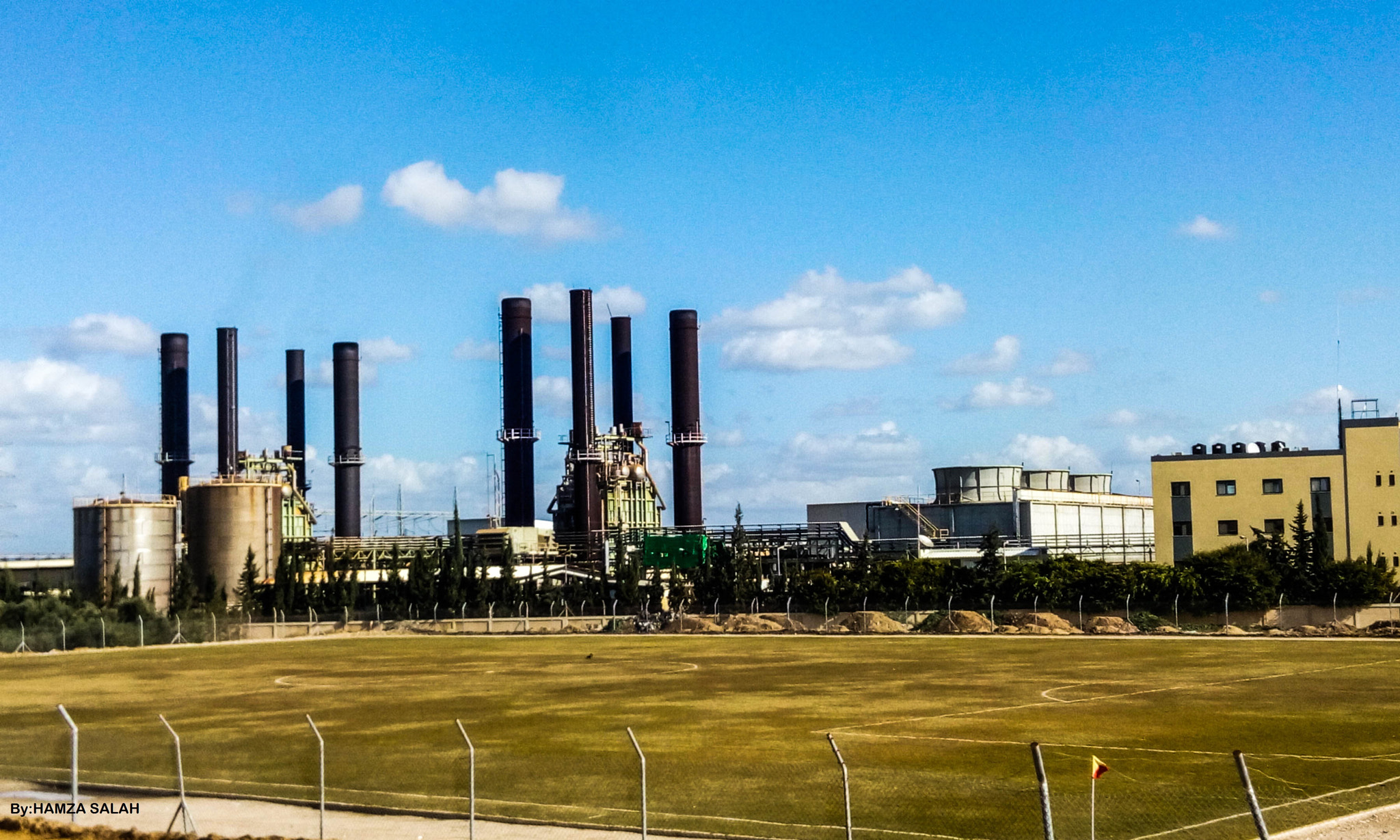 HTC DESIRE 816G DUAL SIM sample photo. Gaza electricity company photography