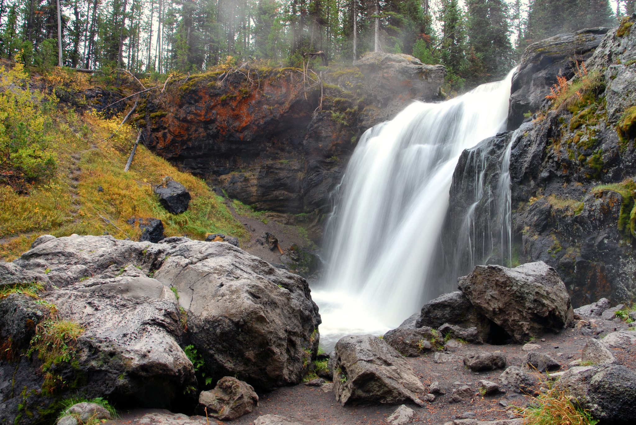 Nikon D200 sample photo. Yellowstone photography