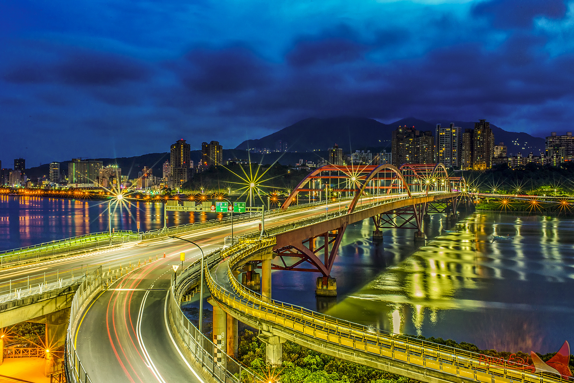 Nikon AF Nikkor 35mm F2D sample photo. Guan-du bridge photography