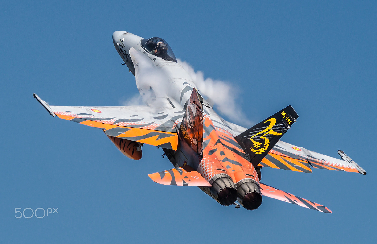 Sigma 150-600mm F5-6.3 DG OS HSM | C sample photo. Spanish air force f-18 hornet photography