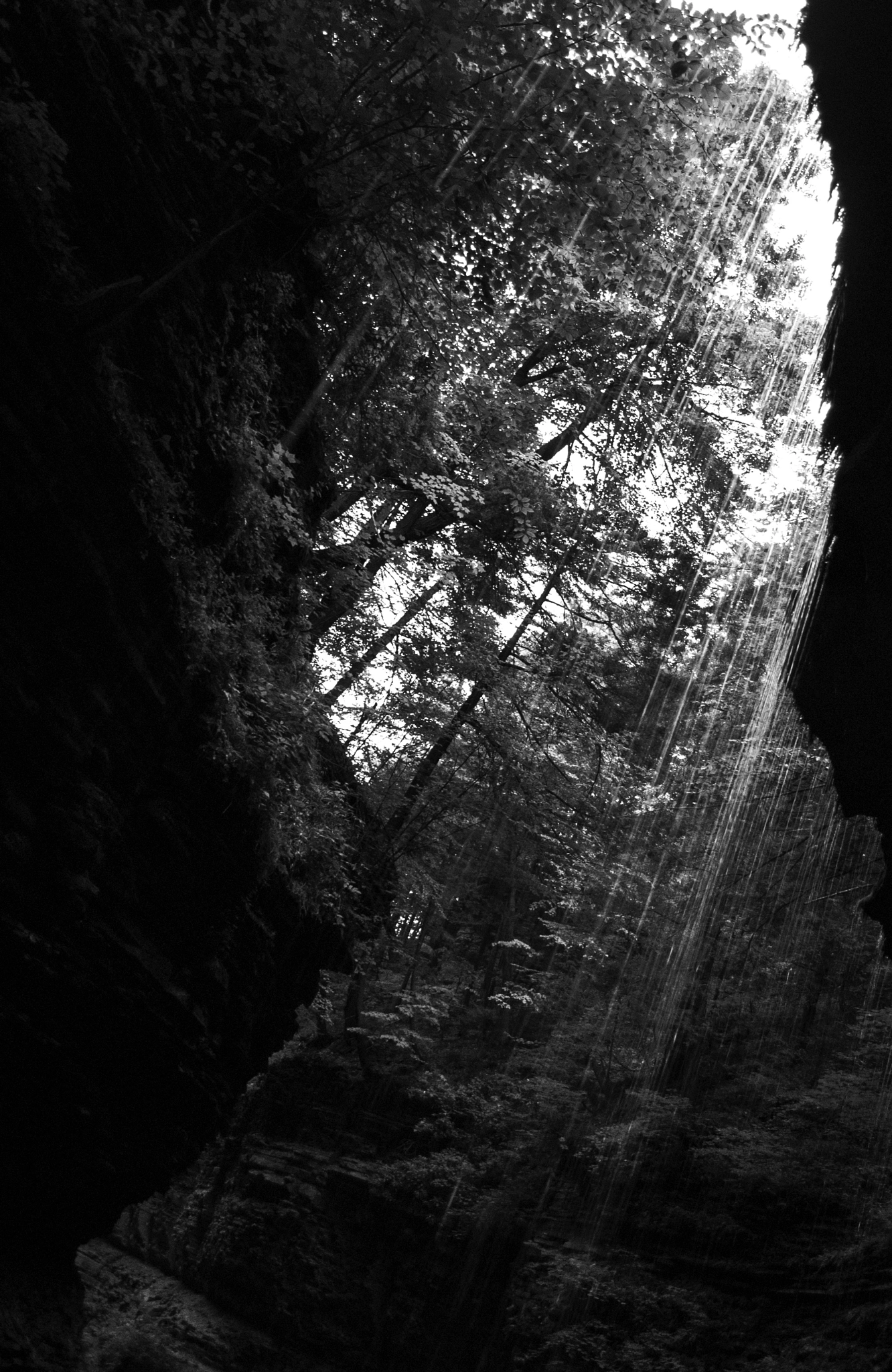Nikon D200 sample photo. Waterfall photography