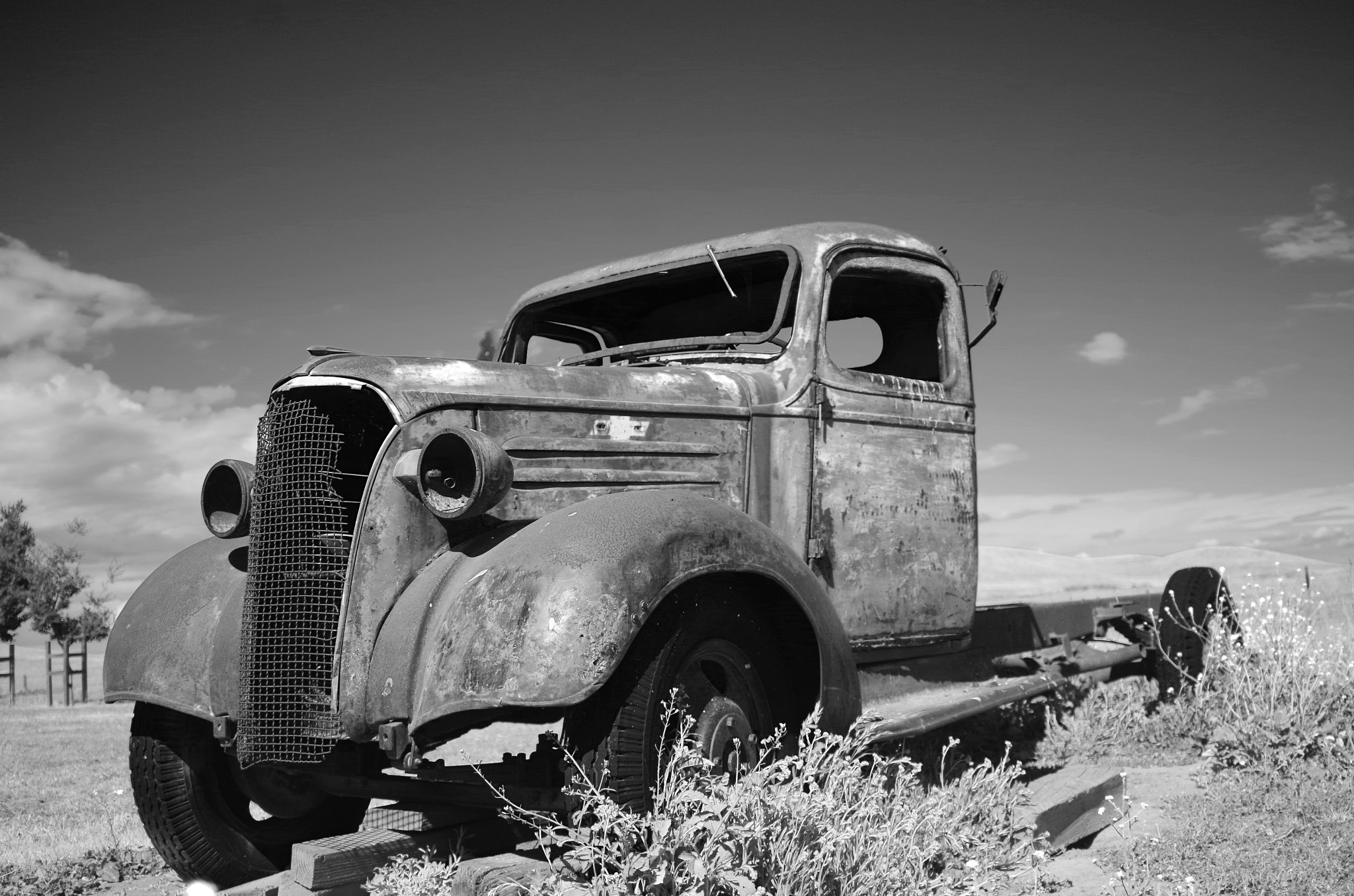 Pentax K-30 sample photo. Left over from the dust bowl photography