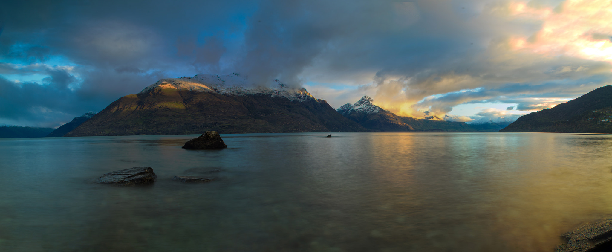 Tamron 18-270mm F3.5-6.3 Di II PZD sample photo. Queenstown sunset photography
