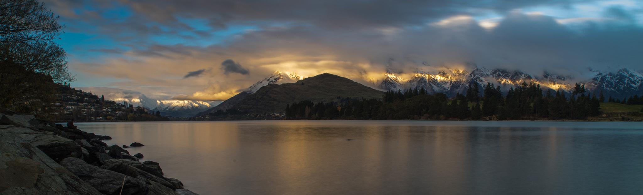Tamron 18-270mm F3.5-6.3 Di II PZD sample photo. Mountains in orange photography