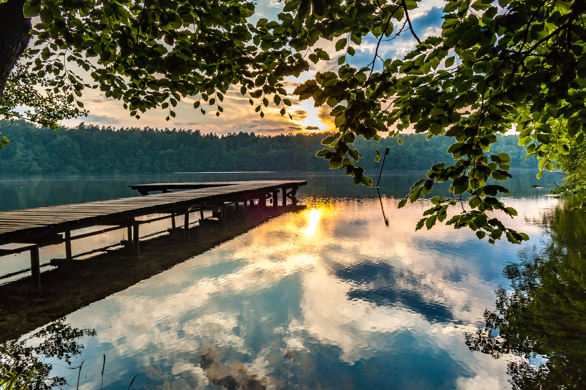 Canon EF-S 18-55mm F3.5-5.6 sample photo. Lake photography