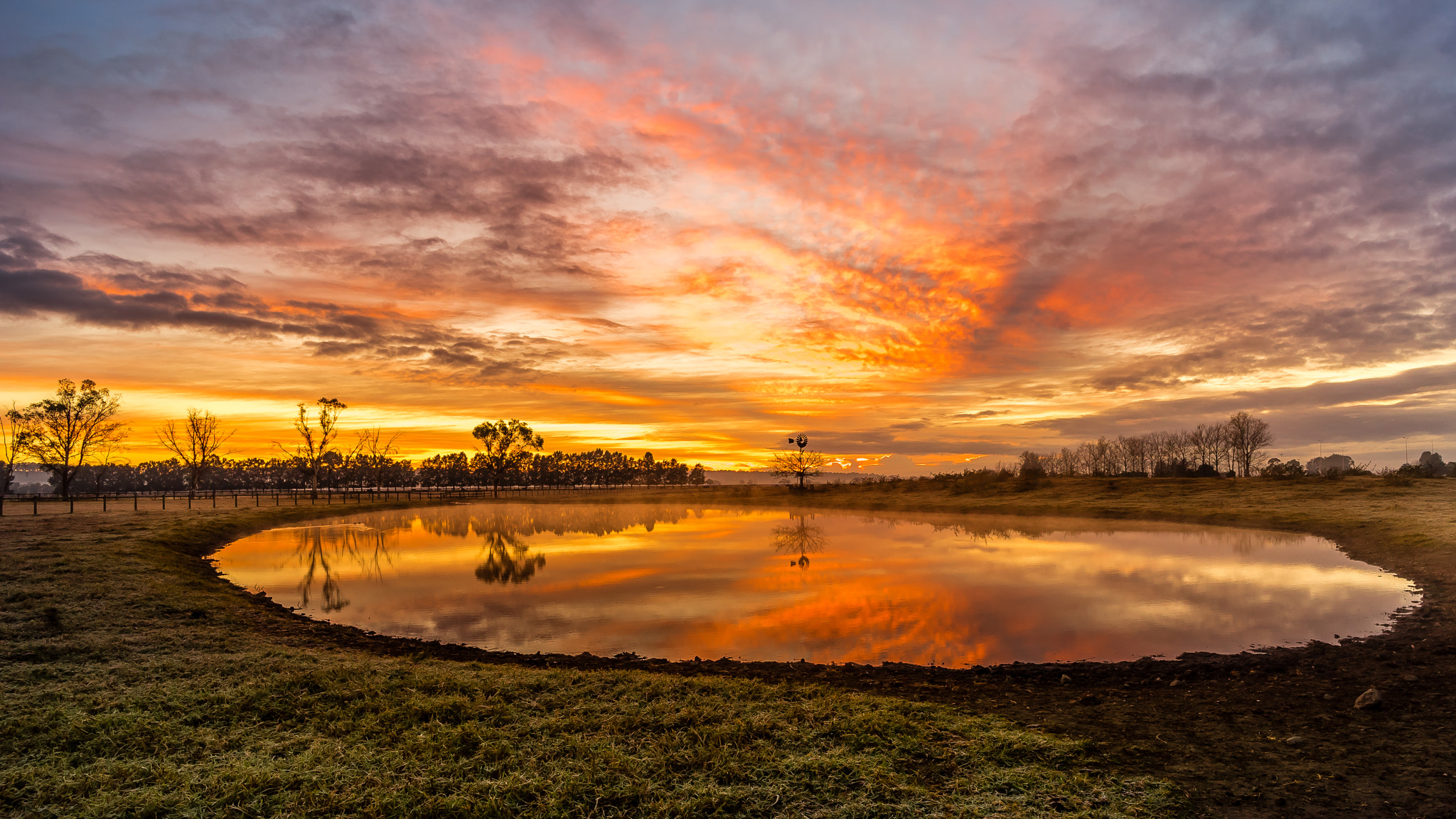 Voigtlander Super Wide-Heliar 15mm f/4.5 Aspherical III sample photo. Dam reflects photography