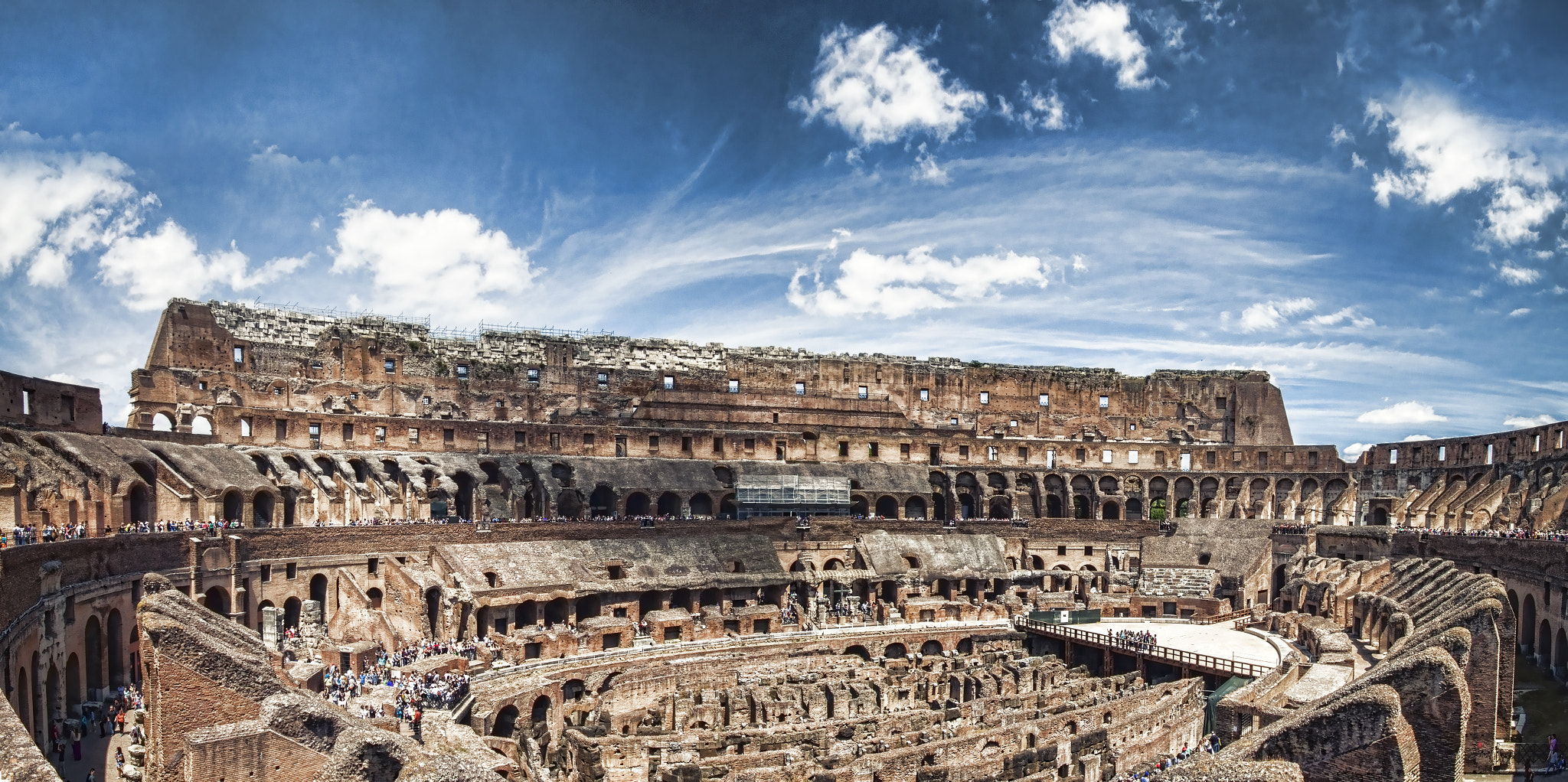 Sigma 10-20mm F4-5.6 EX DC HSM sample photo. Colosseum panorama photography