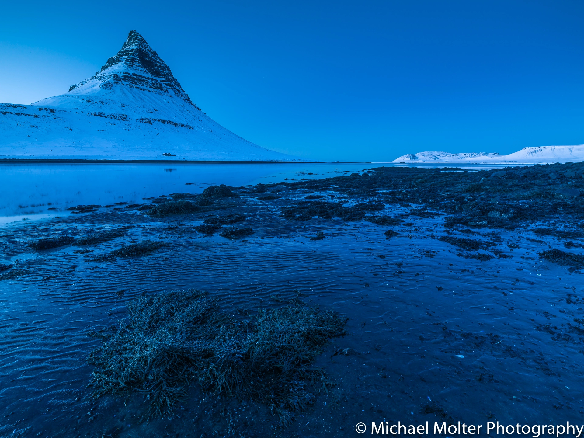 HCD 24 sample photo. Blue hour at kirkjufell photography