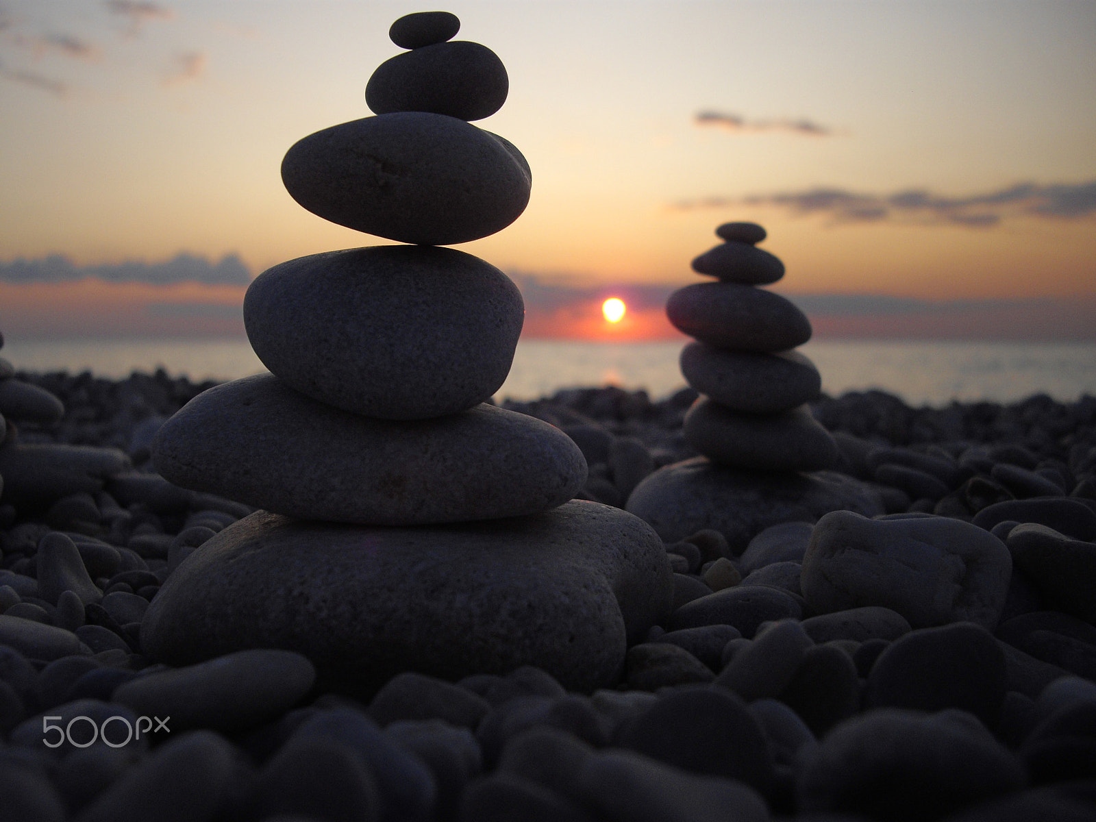 Pentax OPTIO A40 sample photo. Sunset at sea photography