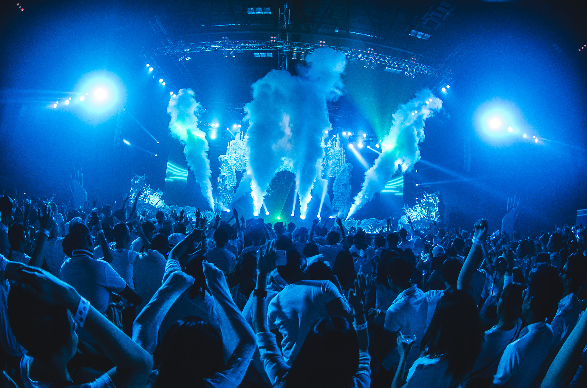 Nikon AF DX Fisheye-Nikkor 10.5mm F2.8G ED sample photo. Axtone stage exclusive in bangkok photography