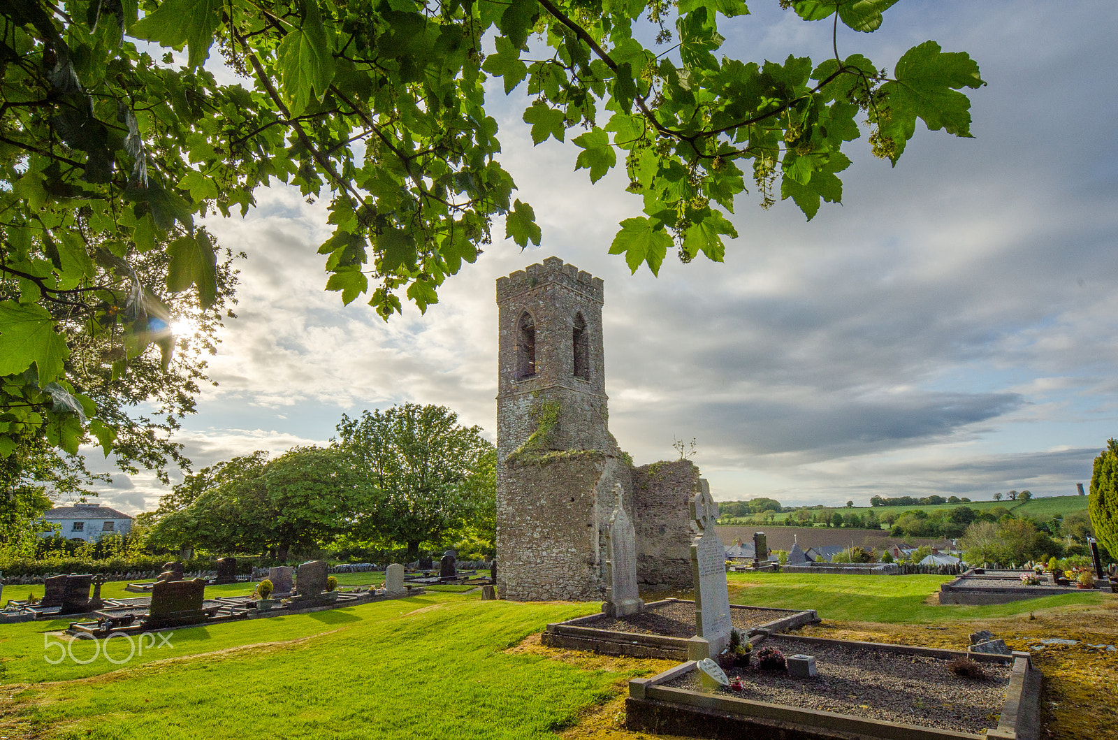 Nikon D7000 + Sigma 12-24mm F4.5-5.6 EX DG Aspherical HSM sample photo. Old disused church at glebe, co. louth photography