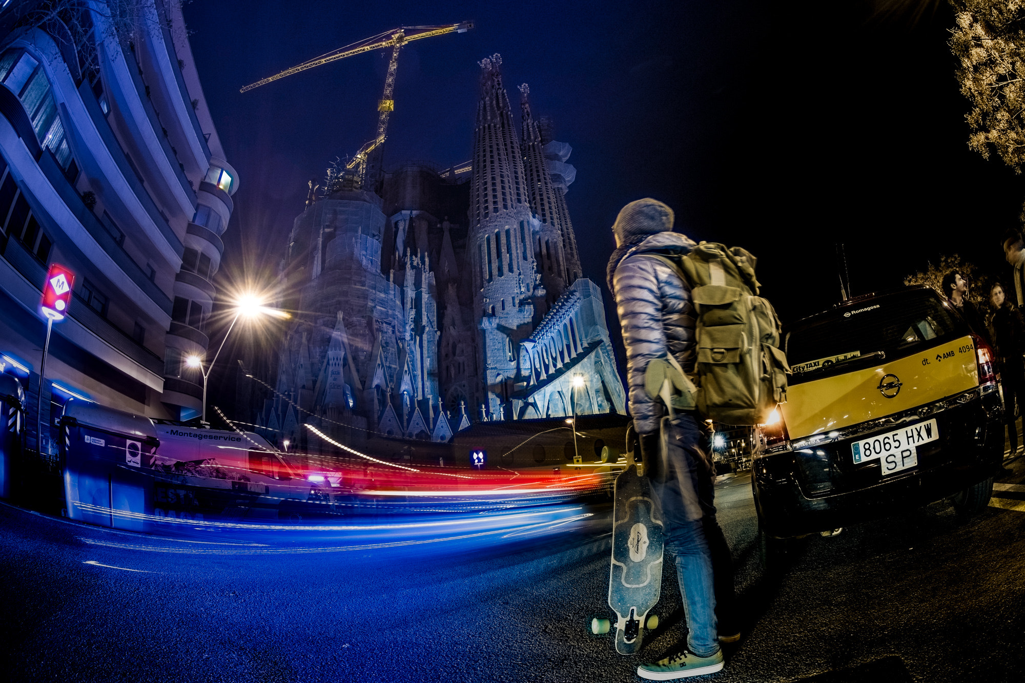 Nikon AF DX Fisheye-Nikkor 10.5mm F2.8G ED sample photo. Barcelona  - spain photography