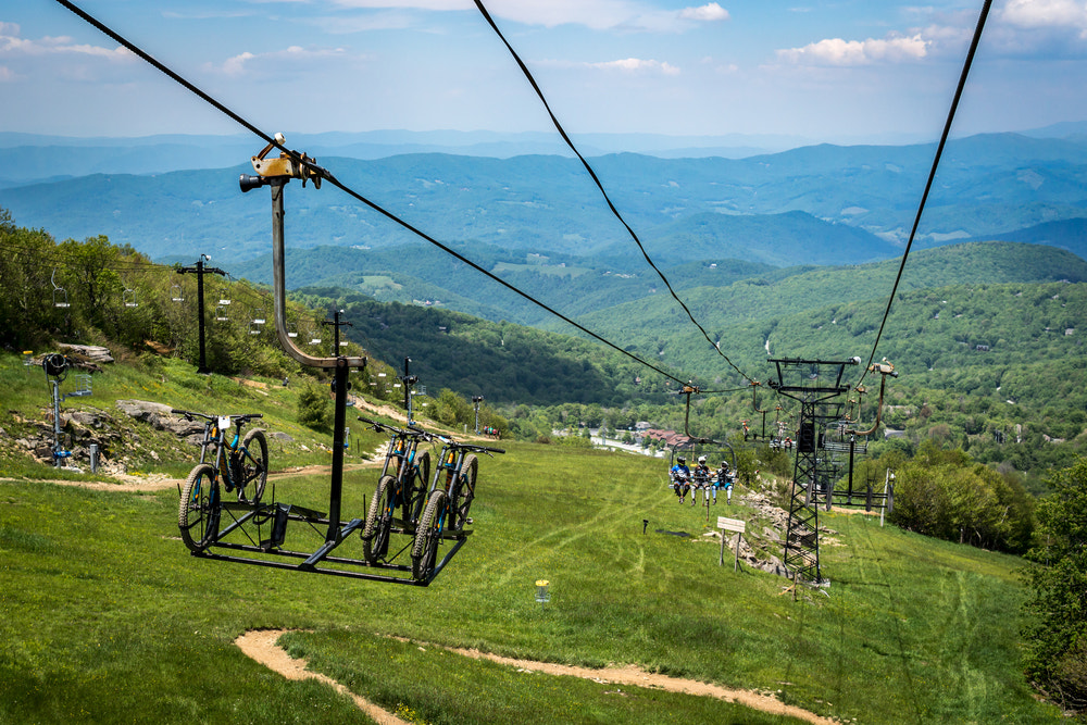 Sony Alpha NEX-7 + E 30mm F1.4 sample photo. "bike day on beech mountain" #photojambo photography