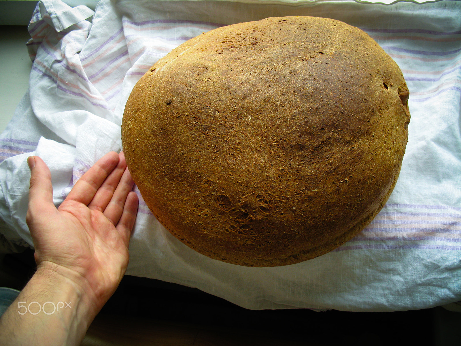 Canon POWERSHOT A620 sample photo. Russian homemade bread. photography