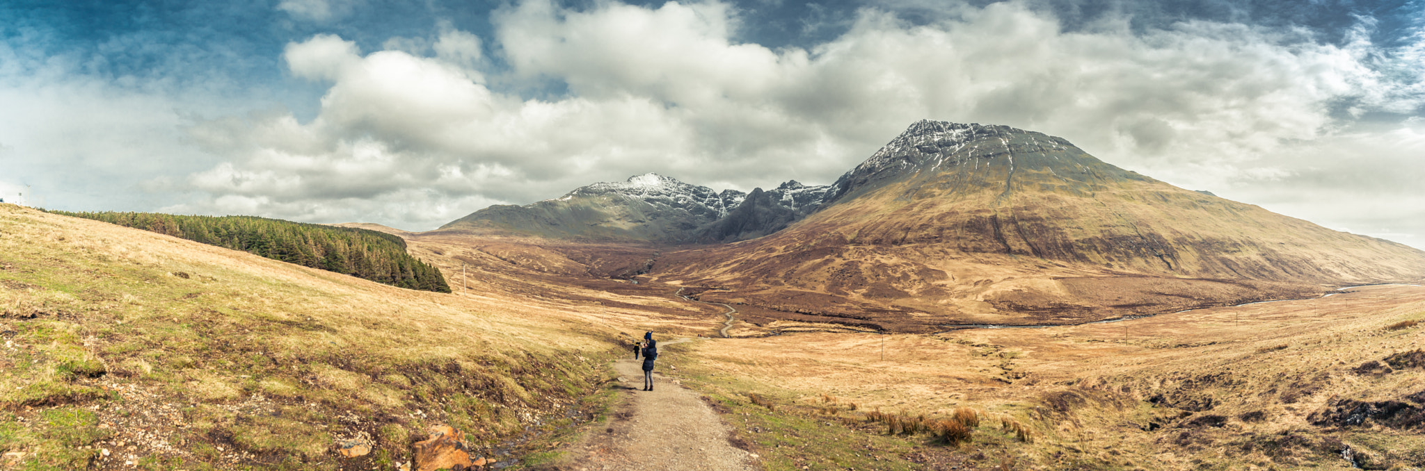Pentax K20D sample photo. Scotland fairy pools photography
