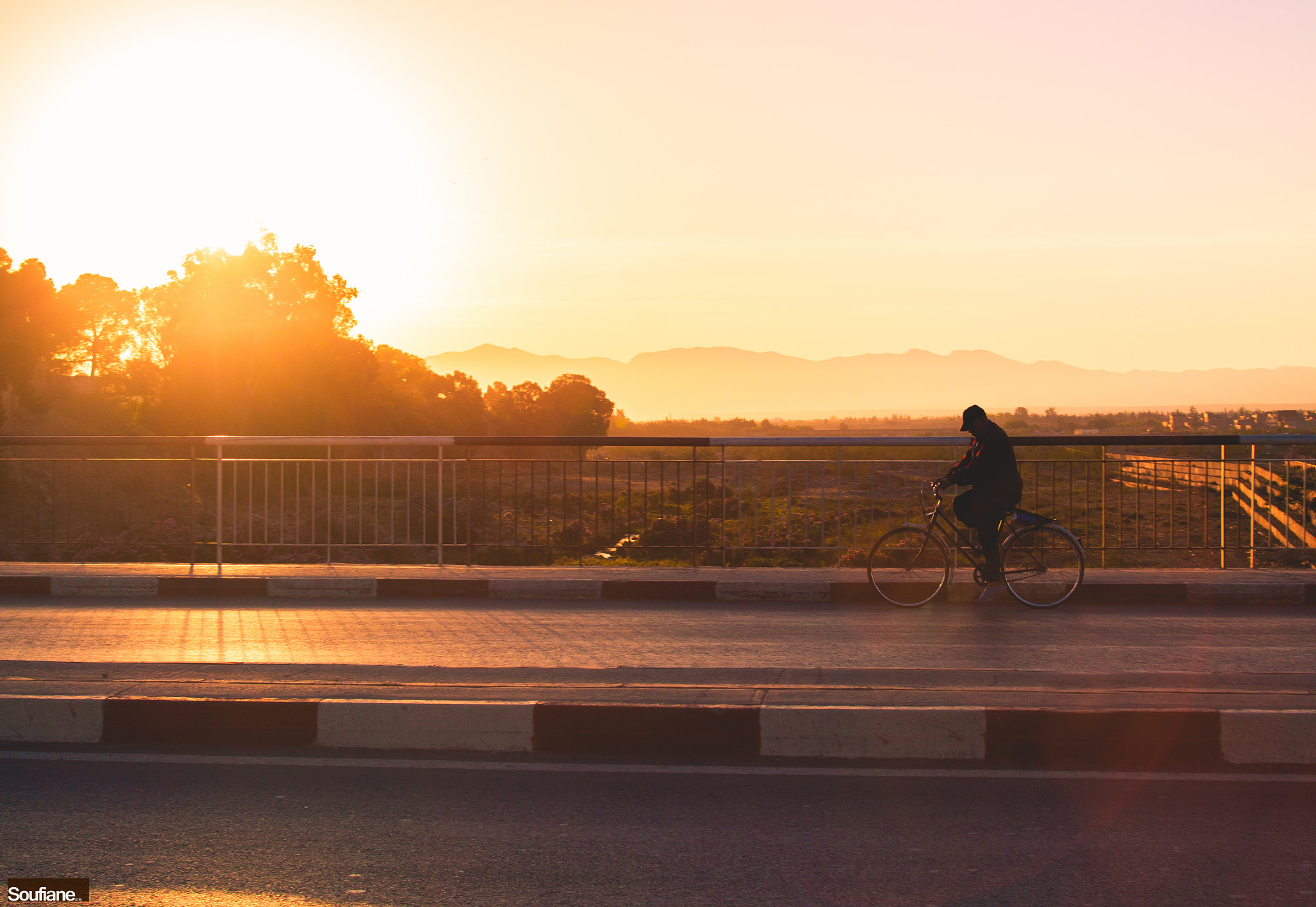 Canon EOS 50D + Canon EF 28-105mm f/3.5-4.5 USM sample photo. When the light meets a bicycle rider photography