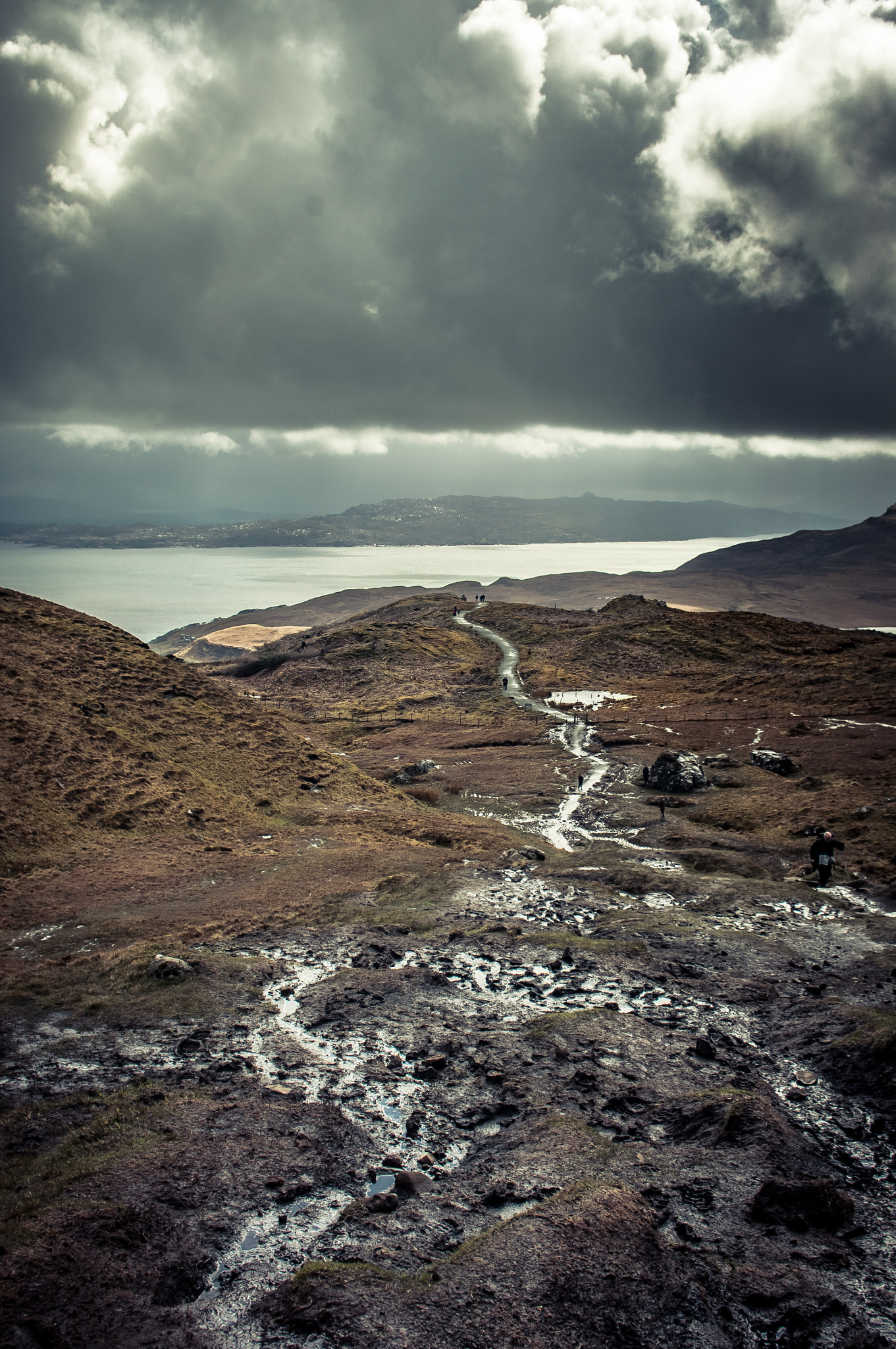 Pentax K20D sample photo. Old man of storr (scotland) photography