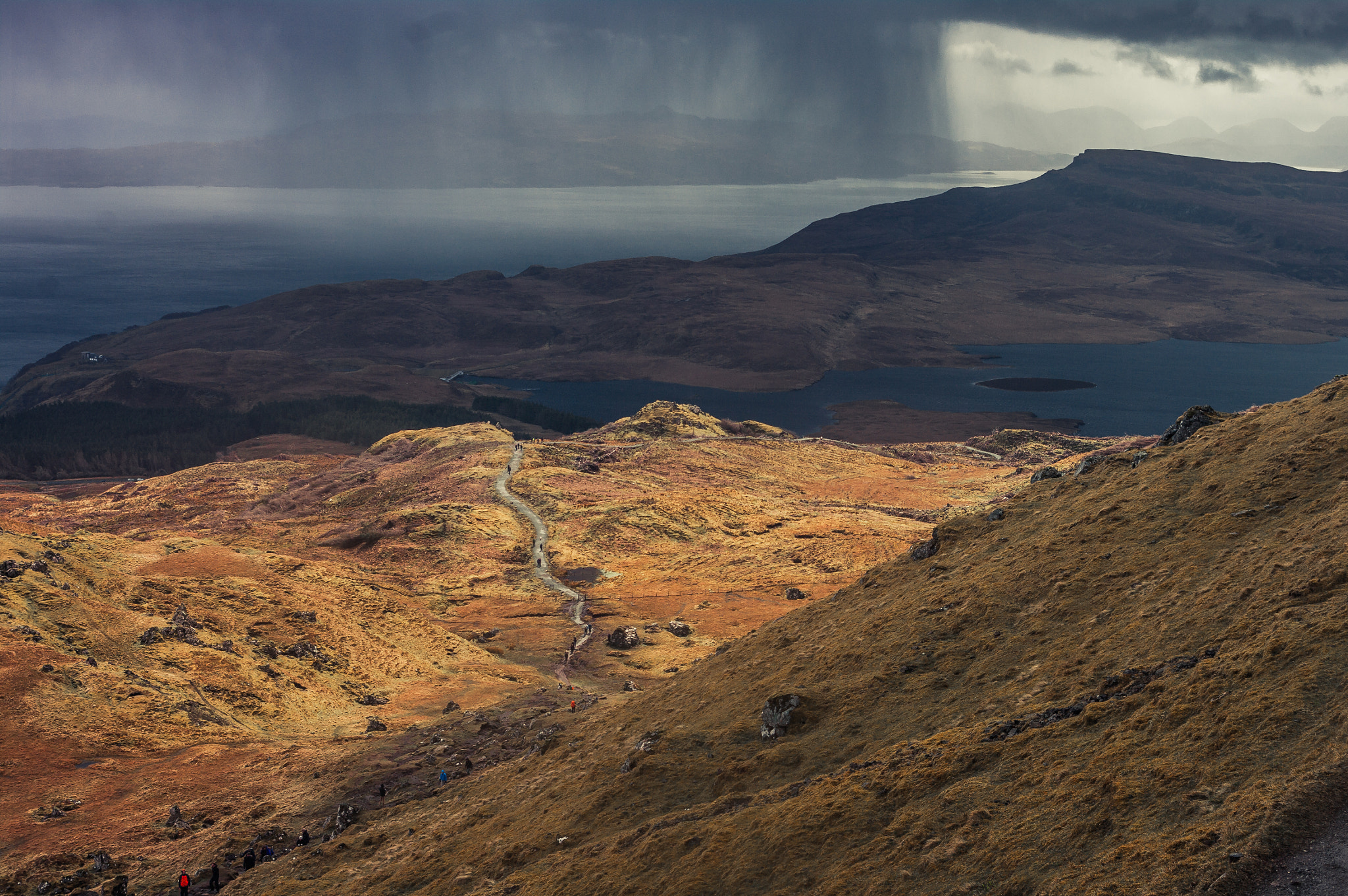 Pentax K20D sample photo. Old man of storr (scotland) photography