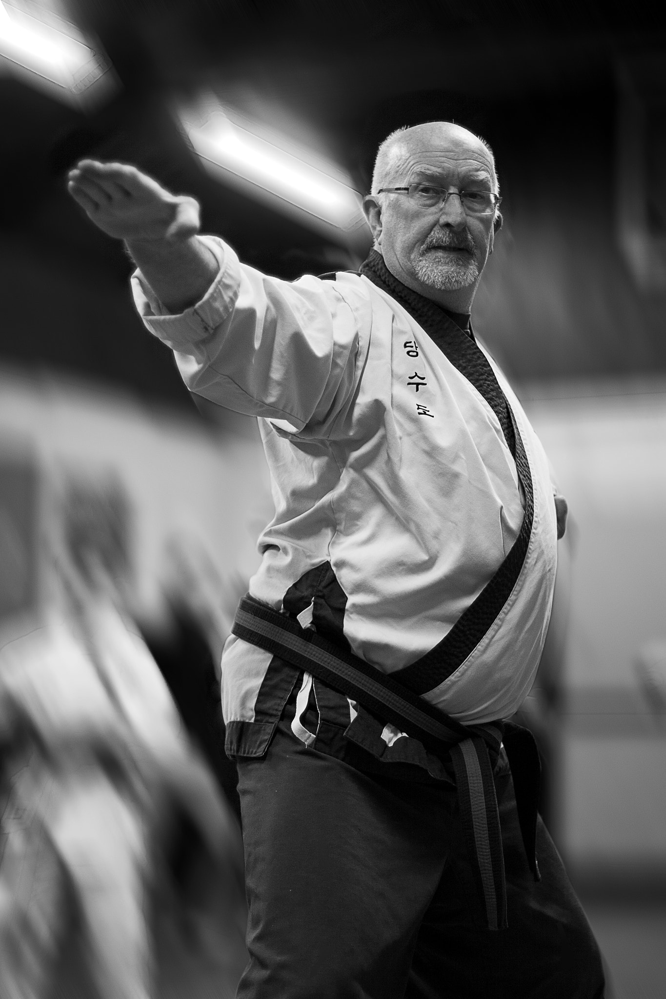 Canon EOS 50D + Canon EF 50mm F1.4 USM sample photo. Britain's best karate instructor photography