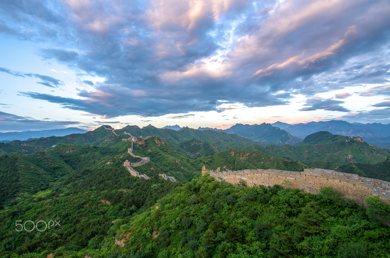 Pentax smc DA 14mm F2.8 ED (IF) sample photo. The great wall, jinshanling photography