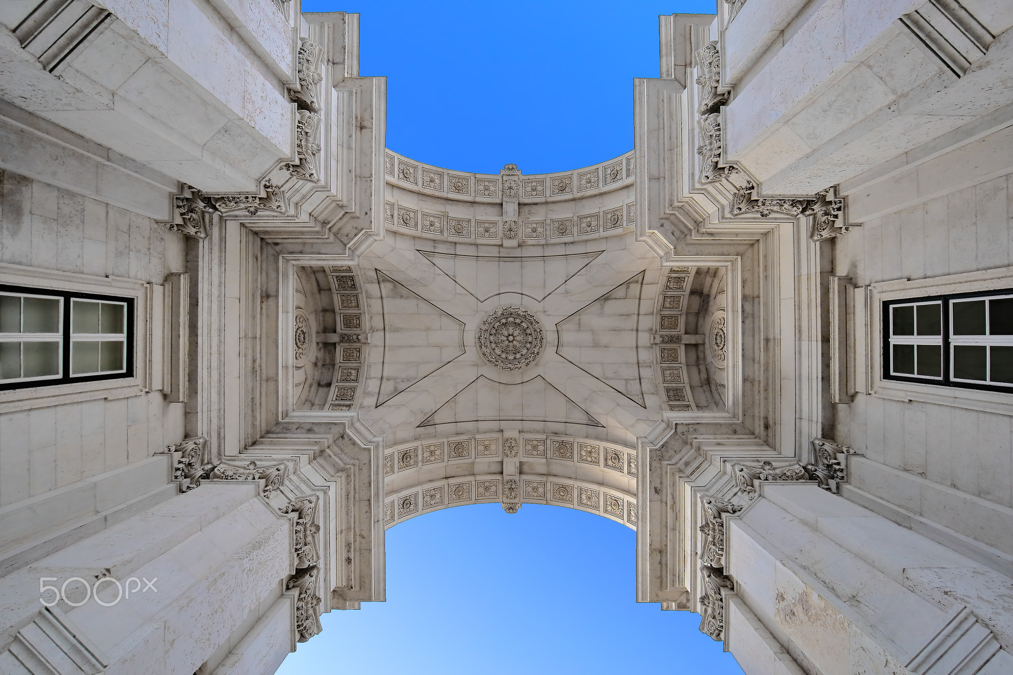 Rua Augusta Arch in Lisbon