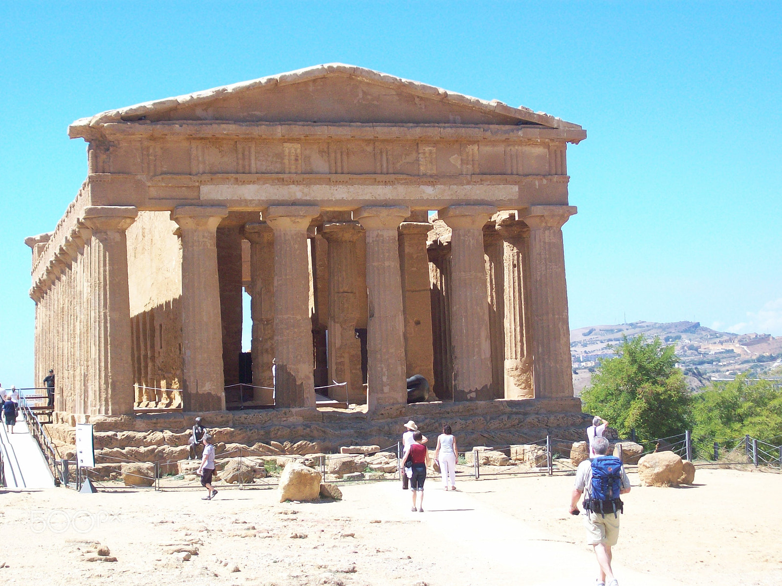Kodak EASYSHARE C713 ZOOM DIGITAL CAMERA sample photo. Agrigeno, the valley of the temples, sicily photography