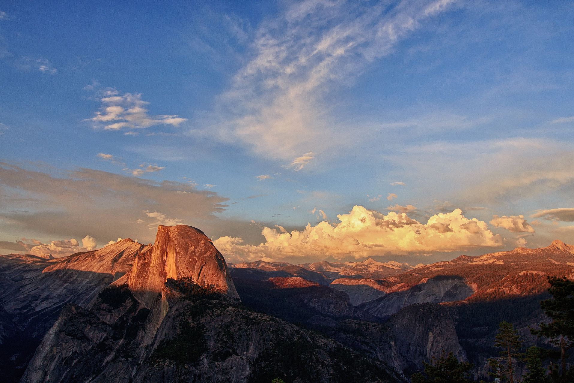 Sigma 18-35mm f/1.8 DC HSM sample photo. Sunset at the half-dome photography