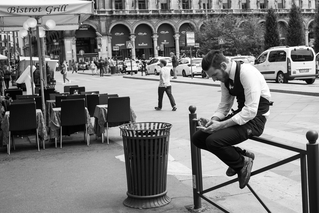 The waiter break by Giorgio Morrone on 500px.com