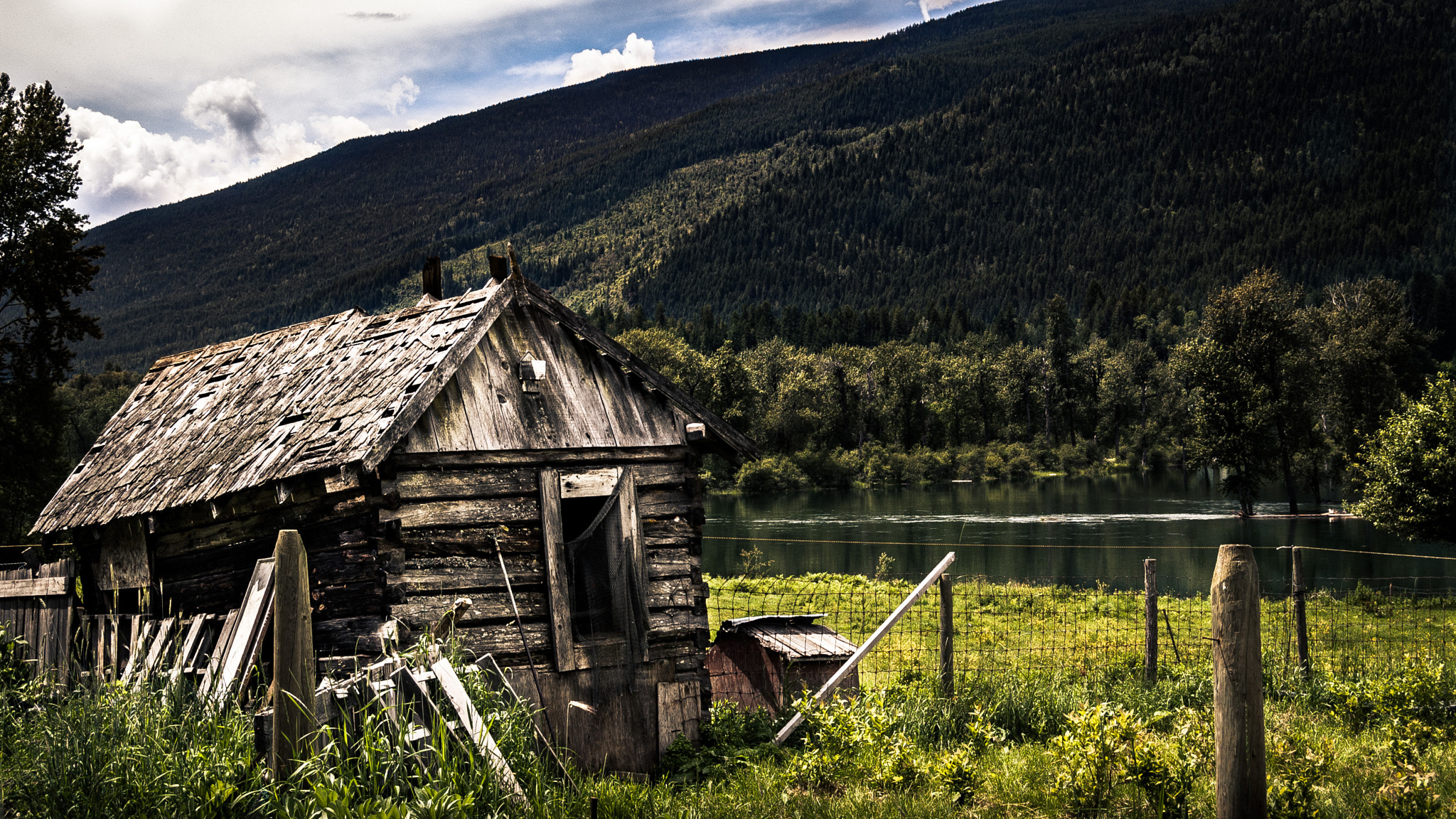 Nikon D70s sample photo. Farm decay photography